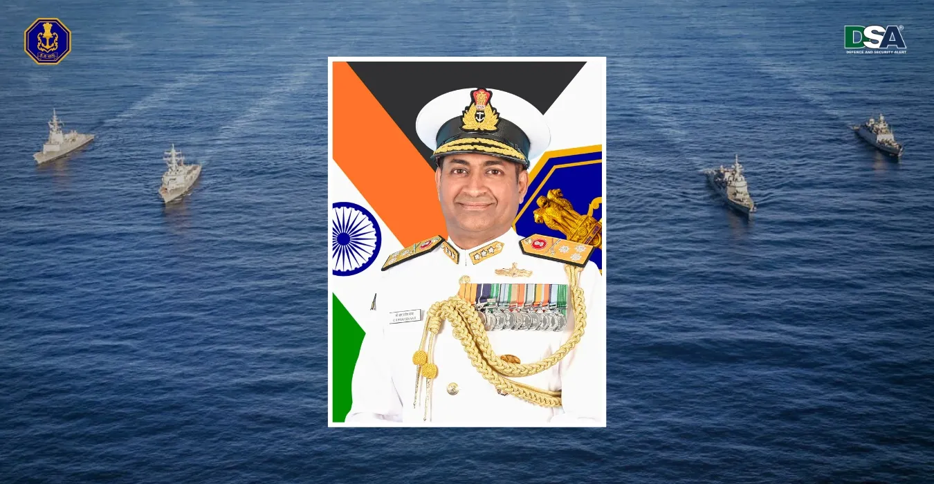 VICE ADMIRAL CR PRAVEEN NAIR, AVSM, NM, ASSUMES CHARGE AS CONTROLLER PERSONNEL SERVICES